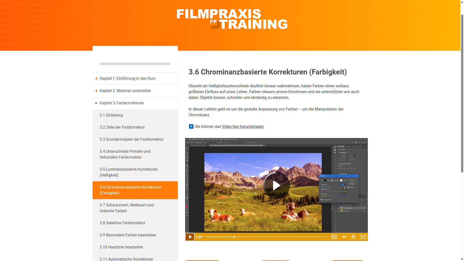 Farbkorrektur für Foto und Video – Der komplette Kurs für starke Bilder – Bild 3