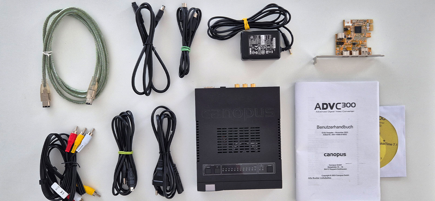 Canopus ADVC-300 Analog-DV-Konverter (Miete) – Bild 2