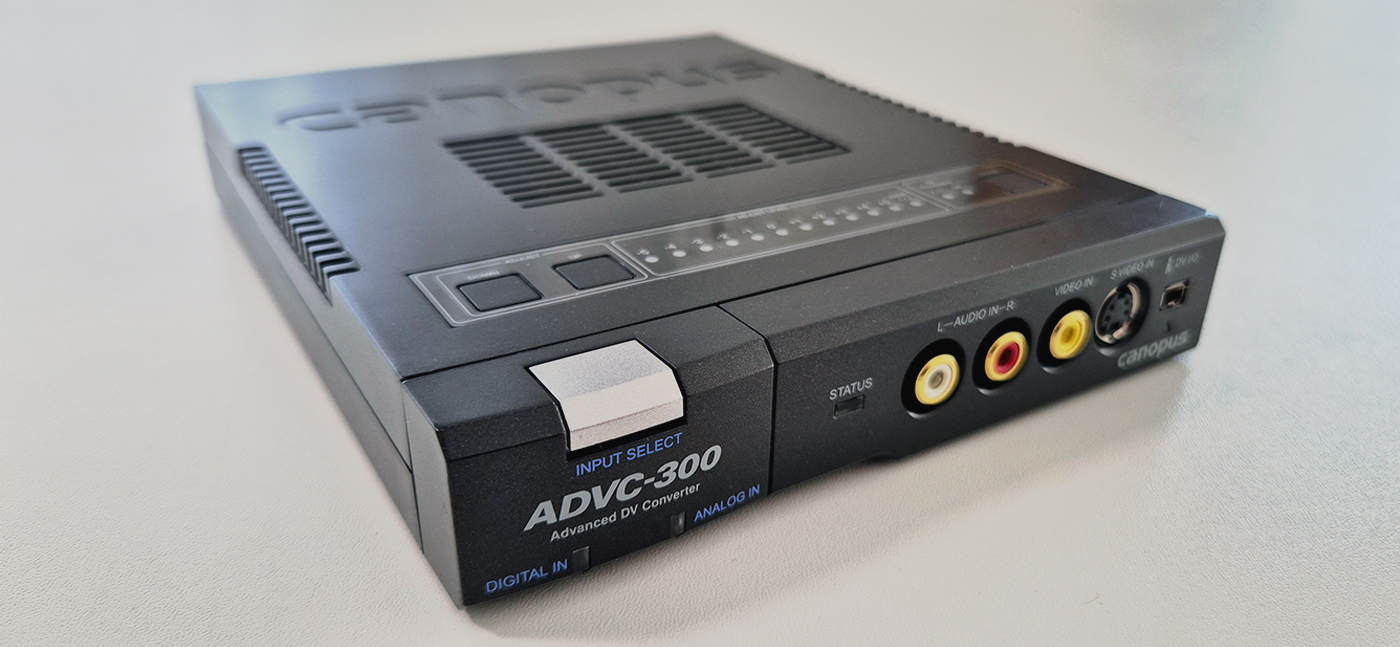 Canopus ADVC-300 Analog-DV-Konverter (Miete) – Bild 3