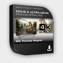 Produktbild EDIUS & ULTRA-HD/4K Lernkurs