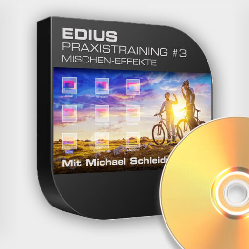 Produktbild Edius Praxistraining Nr 03 - Mischen-Effekte - DVD