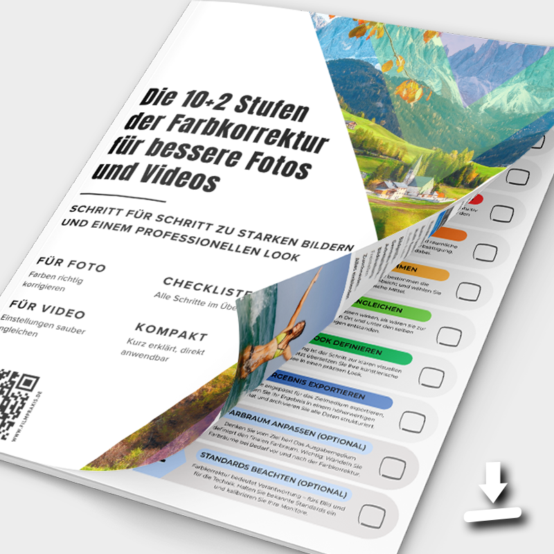 Praxisanleitung: Die 10+2 Stufen der Farbkorrektur für bessere Fotos und Videos – Bild 2