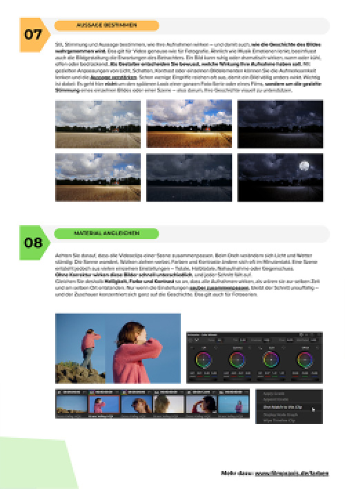 Praxisanleitung: Die 10+2 Stufen der Farbkorrektur für bessere Fotos und Videos – Bild 7