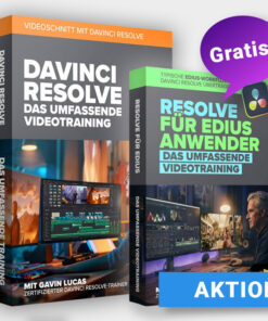 Videoschnitt mit DaVinci Resolve - das umfassende Videotraining